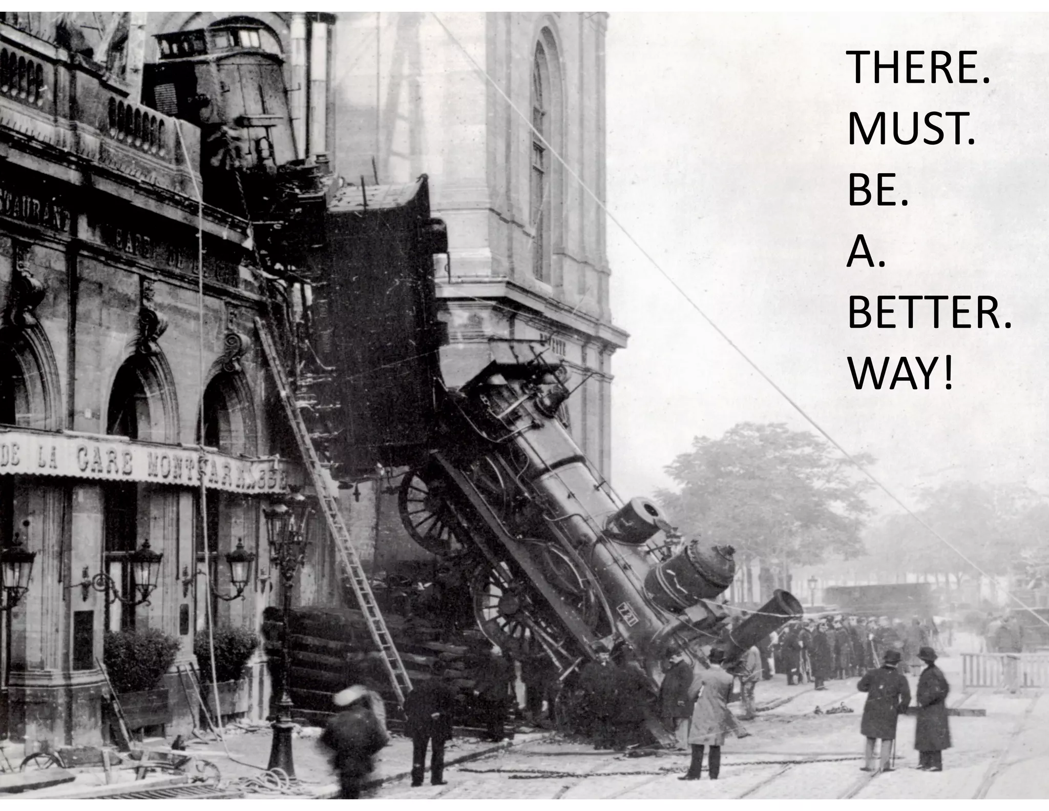 @petabridge Petabridge.com
Is there a better way? THERE MUST BE!
THERE.	
  
MUST.	
  
BE.	
  
A.	
  
BETTER.	
  
WAY!
 
