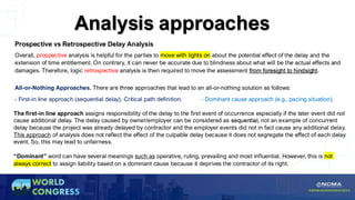 Concurrent Delay in Construction - NCMA 2024 | PDF