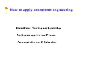 Concurrent Engineering Ppt