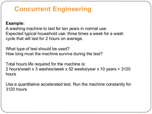 Concurrent Engineering Is