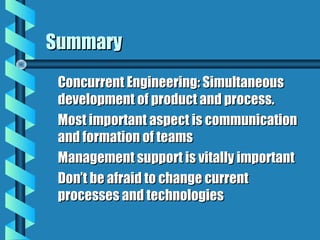 Concurrent Engineering | PPT
