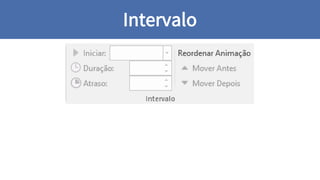Intervalo
 