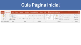 Guia Página Inicial
 