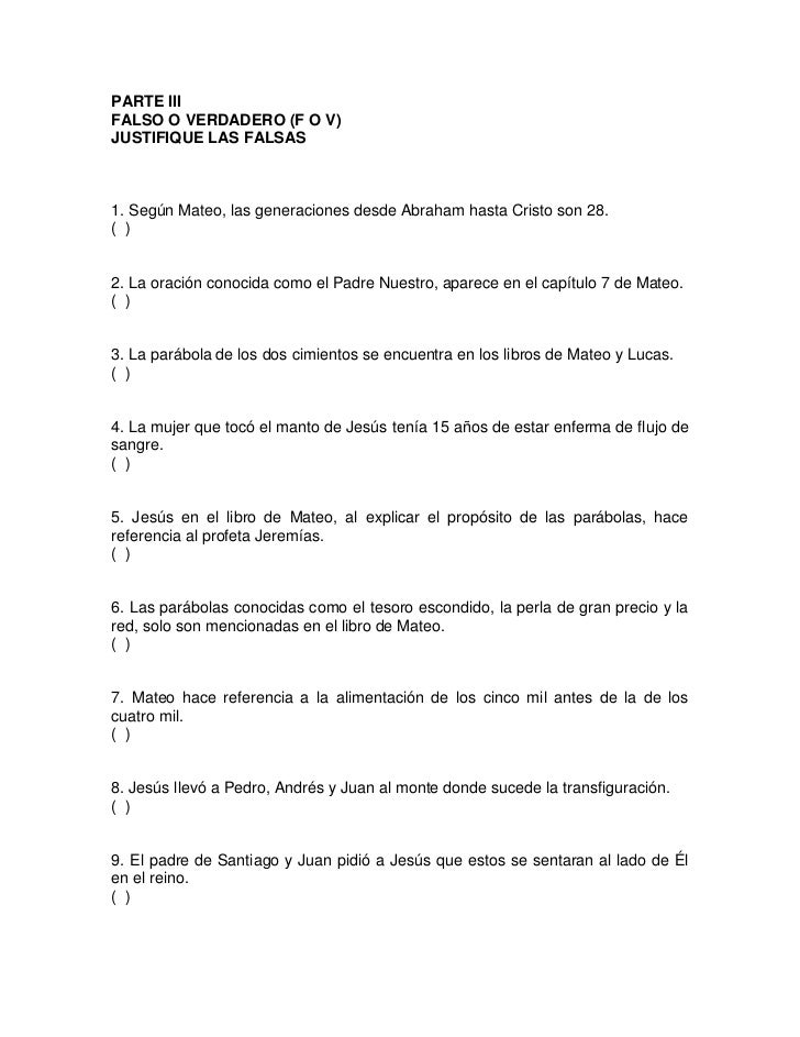 concurso de mateo marcos y lucas