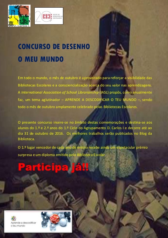 Concurso de desenho 2016