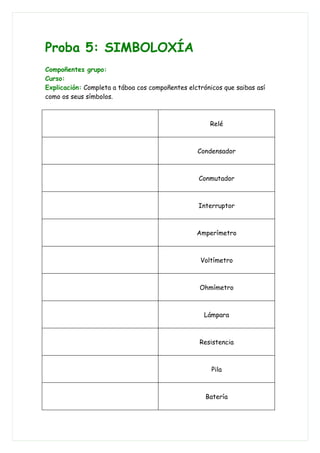 Concurso Electrónica 1