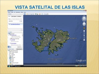 VISTA SATELITAL DE LAS ISLAS
 