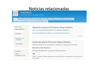 Noticias relacionadas
 