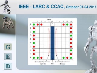LATINOAMERICANO DE ROBOTICA IEEE
        2011 - COLOMBIA




 G
 E
 D
 