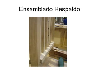Ensamblado Respaldo 