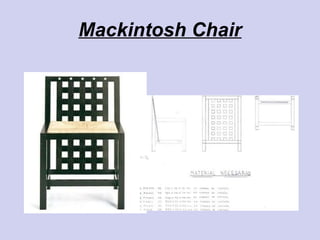 Mackintosh Chair 