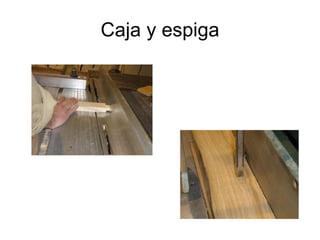 Caja y espiga 