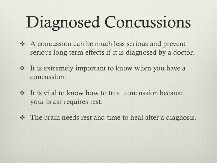 Concussions