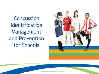 Concussion Training - 2016 | PPTX