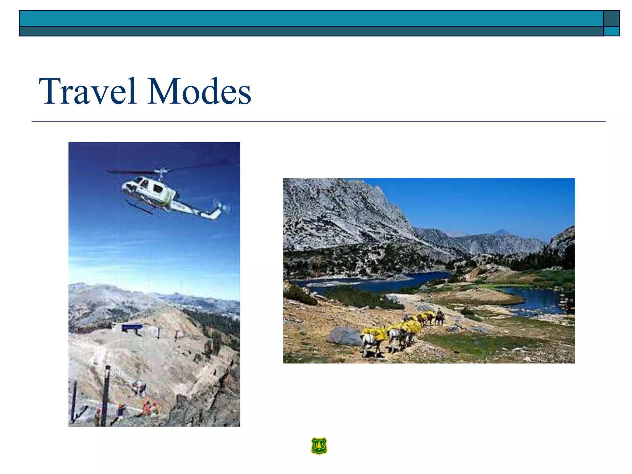 Travel Modes
 