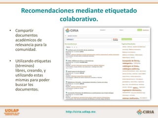 Promoción CIRIA y Biblioteca Franciscana.