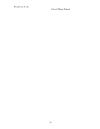 Transferencia de calor
Antonio Valiente Barderas
184
 