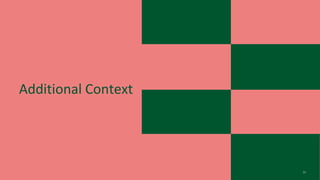 Additional Context
11
 