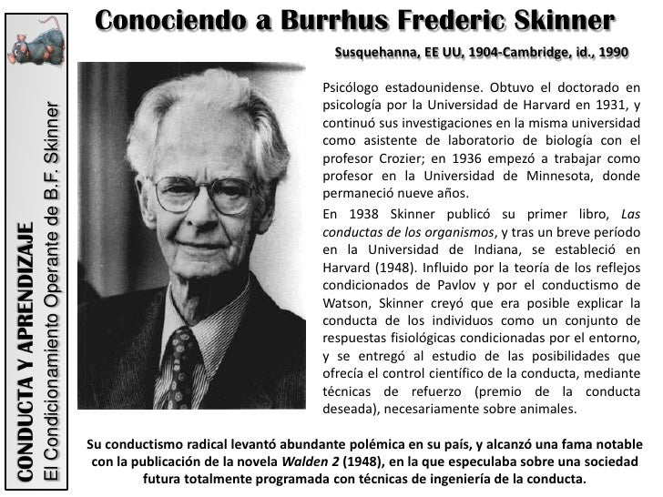 Condicionamiento operante