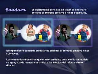 75% soluciones se dieron dentro de un periodo de 30 segundos.Warden, Marvin Herbert y Charles Harsh (1944)0102M(30 )C0304Suponiendo que el 01 y 02 observaron al modelo durante los 30 ensayos. ¿ Aprendieron? Cuanto mas ensayos observa un gato mas aprendía