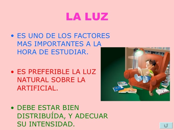 Condiciones Ambientales para estudiar