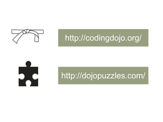 http://codingdojo.org/



http://dojopuzzles.com/
 