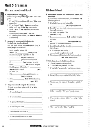 Conditional sentences 1 2 3 | PDF