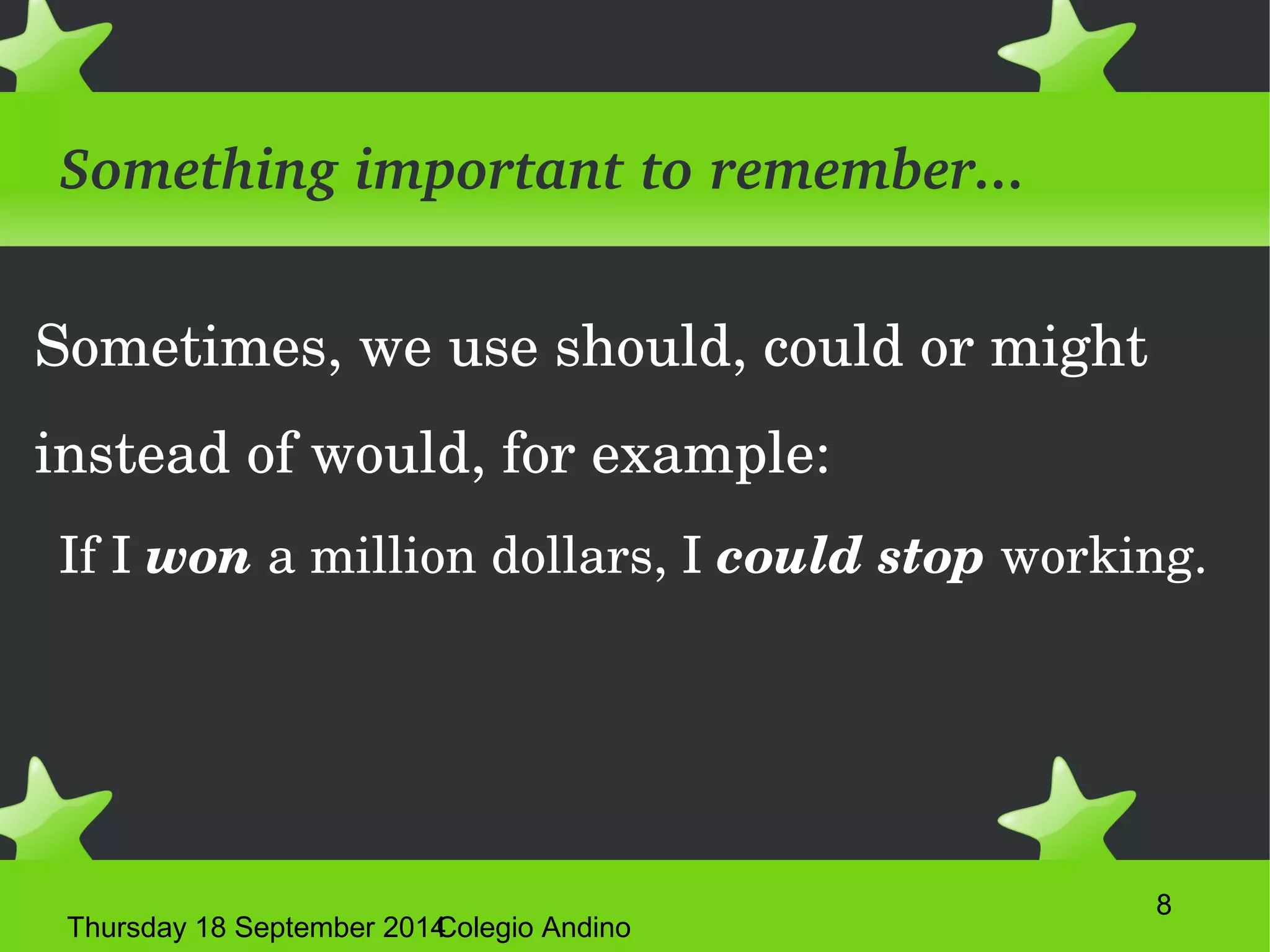 Conditional 2 ppt | PPT