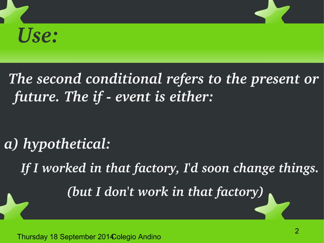 Conditional 2 ppt | PPT