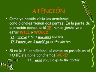 Conditional 4º Eso | PPT