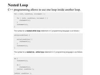 conditional branching-loops.pptx . | PPTX