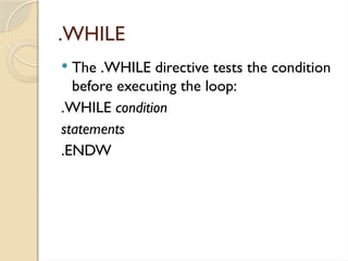 Conditional Flow Control Directive.pptxx | PPTX