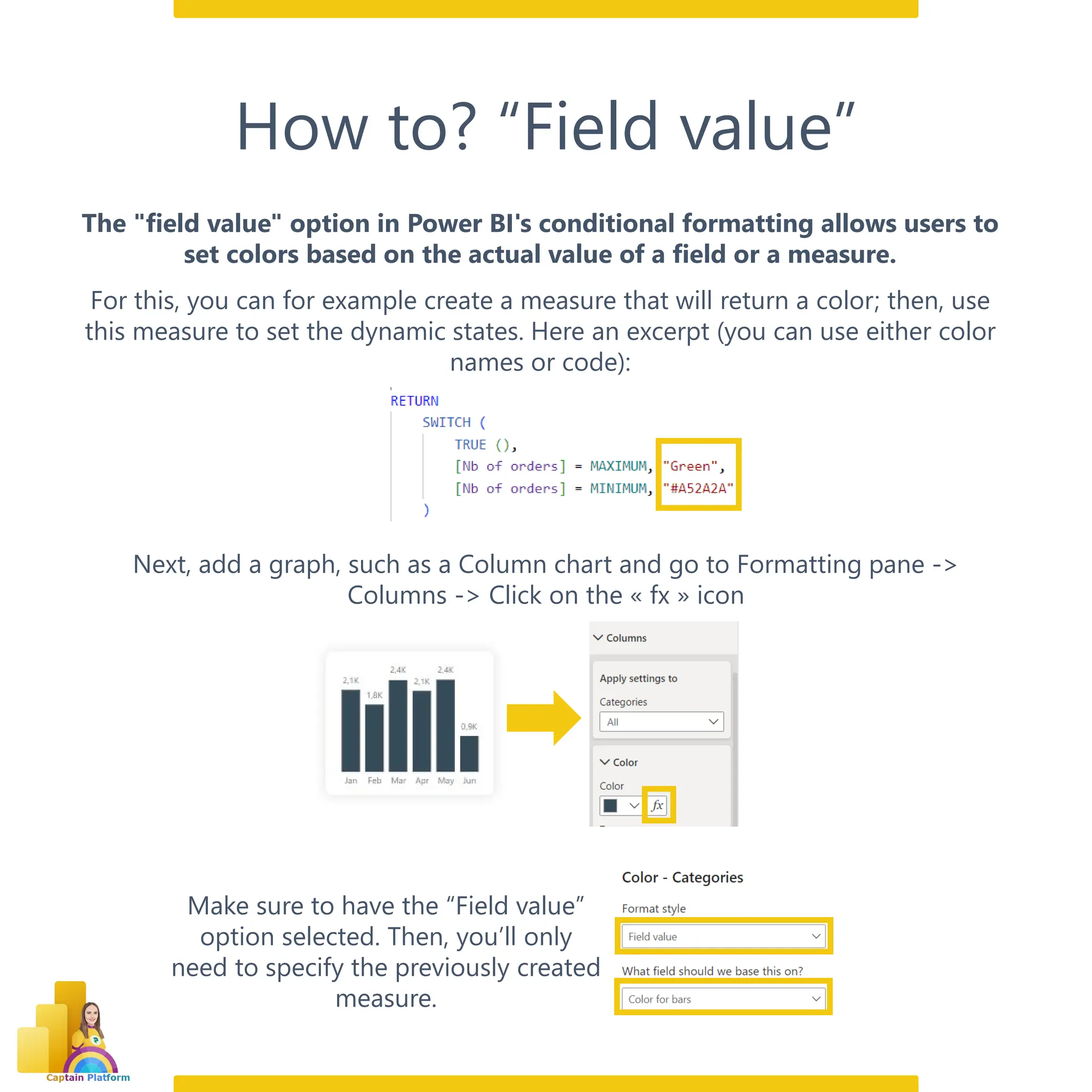 Conditional formatting in Power BI from community | PDF | Programming ...