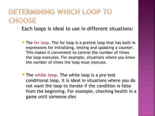 Conditional Loops | PPT