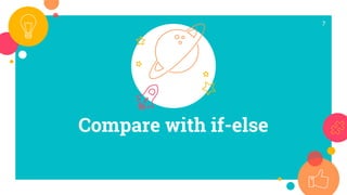 Compare with if-else
7
 