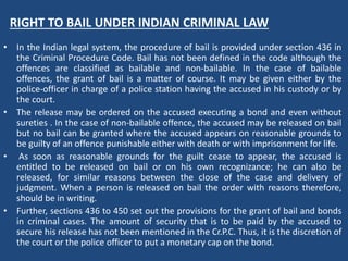 Conditional Bail Example Conditional release of accused on bond | PPTX