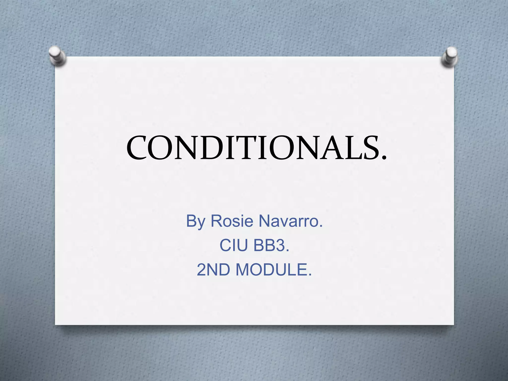 Conditionals 0, 1 and 2. | PPTX | Weather | Science