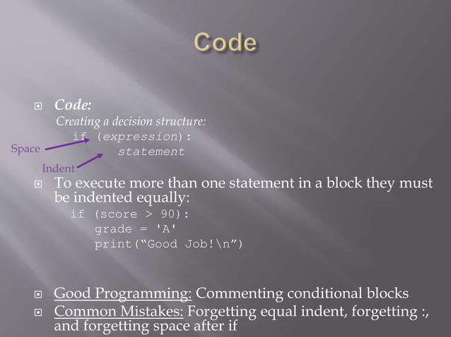 Decision Structures | PPT