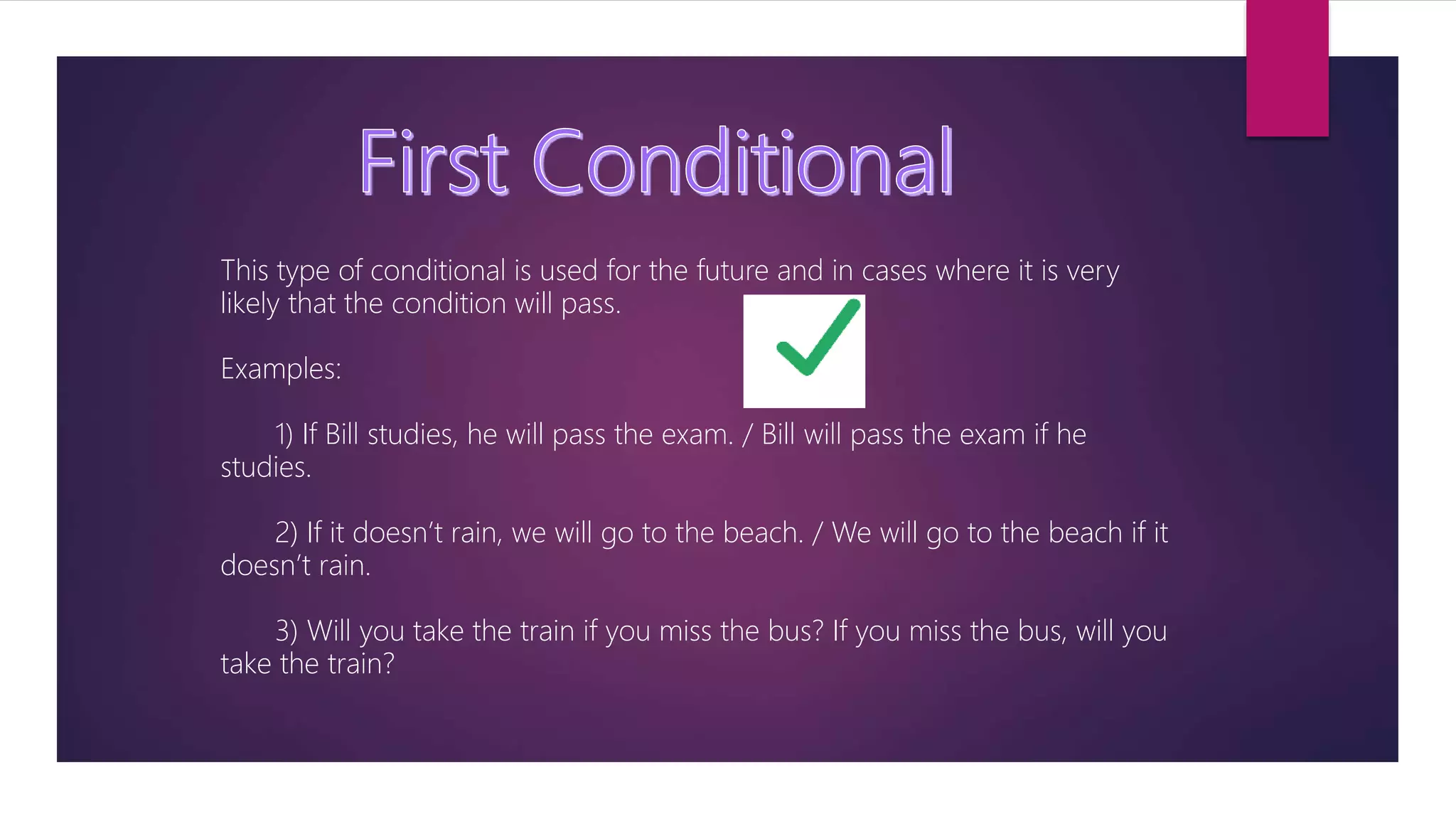 Conditionals forms | PPT | Free Download