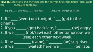 Comprehensive Guide to English Conditional Sentences: Types and Usage ...