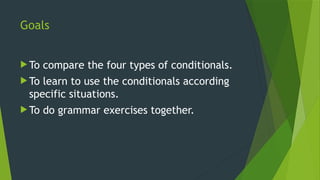 Comprehensive Guide to English Conditionals: Types and Usage | PPTX