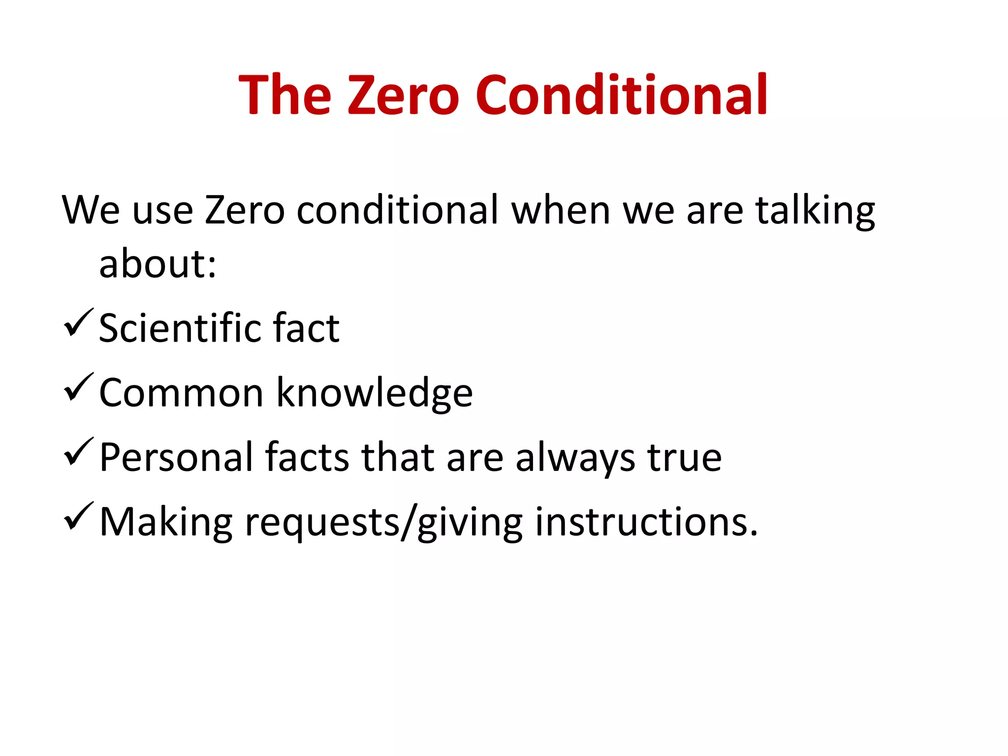 Conditionals | PDF