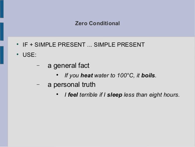 Conditionals Four Types And Mixed