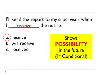 Types of conditional: type zero and type 1 only.pptx