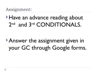 Types of conditional: type zero and type 1 only.pptx