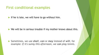 Conditionals Project EFL Project - Conditionals | PPTX