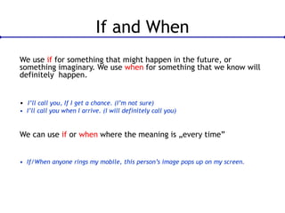 Expressing Conditions in English | PPSX