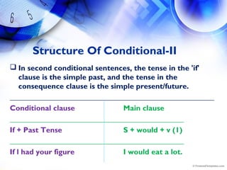 Conditional 2 Structure Conditional Sentences | PPT