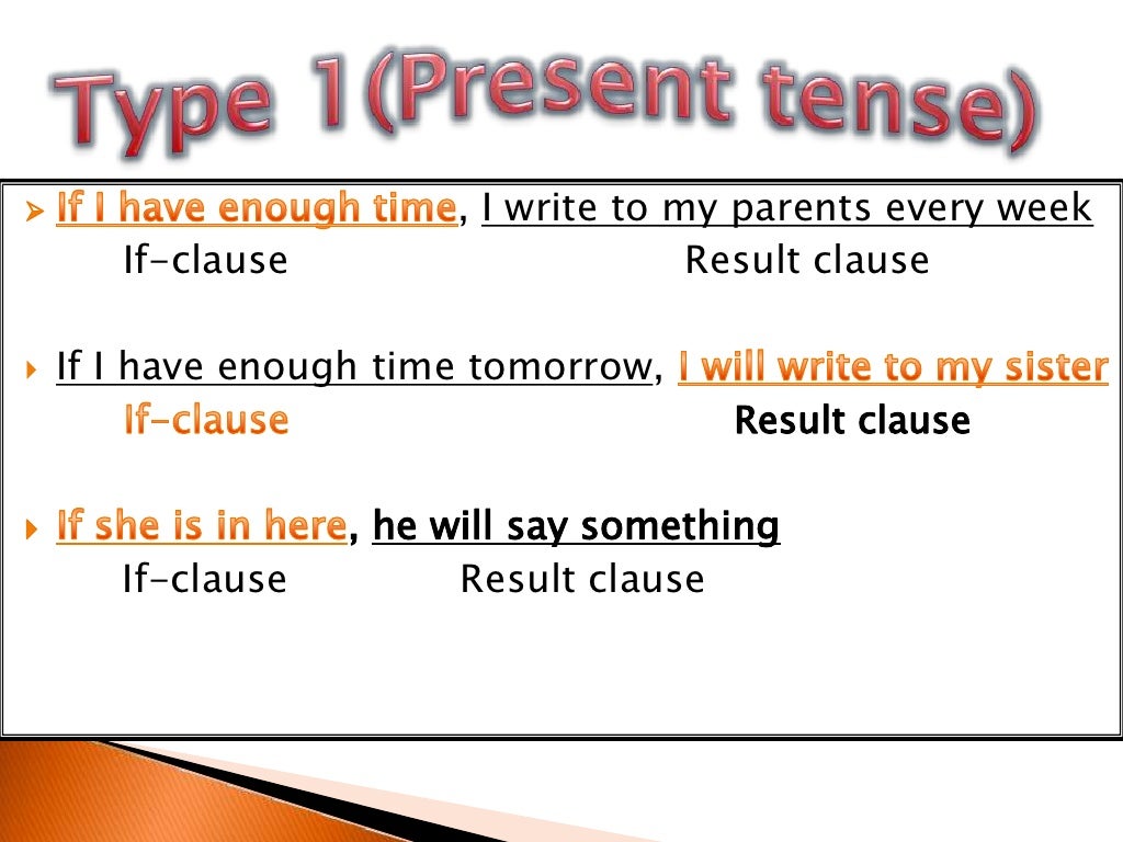 Write conditional sentences. Write conditional sentences