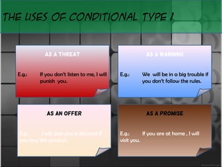 Conditional sentence Type 1 | PPT